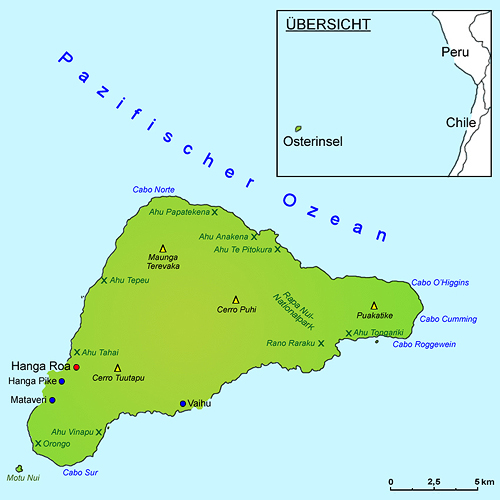 Osterinsel: Geografie und Geschichte | Länder | Osterinsel | Goruma